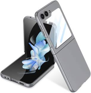 SCALEBEE Front & Back Case for Samsung Galaxy Z Flip 5 / Flip5 5G Anti-Drop Ultra Thin Camera Protection Back Cover Matte