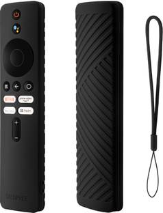 CALDIPREE Front & Back Case for Redmi Xiaomi MI Smart TV Remote Control Silicone Cover with Loop