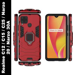RUNICHA Back Cover for REALME C12, Narzo 20, Realme C15, Realme C25, Realme Narzo 30A