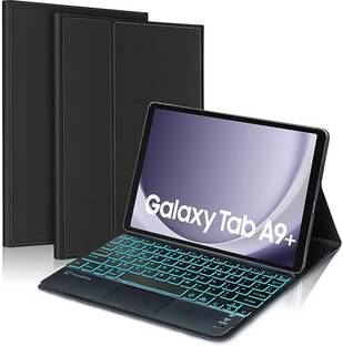 Proelite BacklitTouchPadKeyboardA9PlusBlk Bluetooth Standard Tablet Keyboard Compatible with Desktop, Laptop, Mac