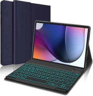 Proelite Detachable Backlit Bluetooth Keyboardcase for Motorola MotoTab G62 10.6 Bluetooth Standard Tablet Keyboard Compatible with Desktop, Laptop, Mac Easy to Use,Plug and Play,Quick, Comfy Durable body