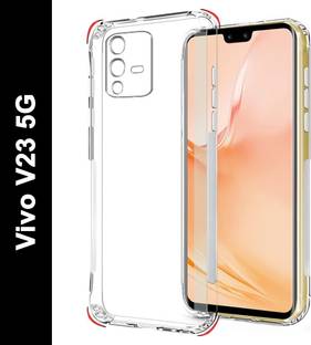 MOBIDEER Back Cover for Vivo V23 5G, Camera Protection, Bumper Case, Slim Shockproof, Anti-Dust Plugs Built-in