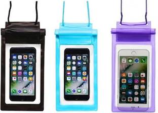 jyot creation Pouch for PVC Waterproof Sealed Rain Protection Mobile Pouch Cover with 3 Sealed Layers