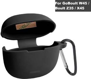 Evaton Front & Back Case for Boult x45, GOBOULT W45 Cover With GUM Sticker