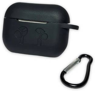 VarniADR Protective Case for Apple AirPods Pro 1 & 2, Silicon Back Cover, Black Cover