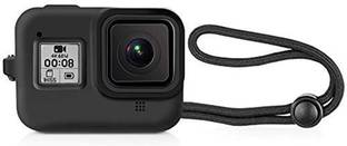 Action Pro Protective Case for Silicone Protective Case with Lanyard Compatible with GoPro Hero 8