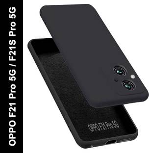 VAPRIF Back Cover for OPPO F21 Pro 5G, OPPO F21s Pro 5G, Matte Rubberized Soft Silicone Protective Cloth Inside