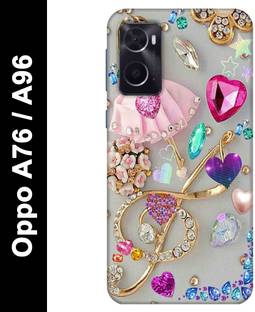BAGRA Back Cover for Oppo A76, Oppo A96