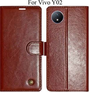 MYSHANZ Flip Cover for Vivo Y02