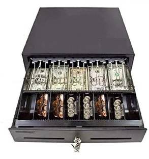 SWAGGERS Cash Drawer/ Cash Box with 5 notes and 8 Coins Slots Cash Box