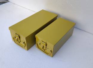 GvanyS Steel (Powder-coated Gold Finish)Jewelry,Cash,Safe Locker Box Pack of-2 (8”&10”) Steel (Powder-coated Gold Finish)Jewelry,Cash,Safe Locker Box Pack of-2 (8”&10”) Tool Box