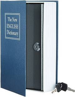 VAKRA Book Locker Dictionary With Key Lock For Jewelry & Money With Hidden Secret Cash Box