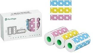 Peri Page 56x30mm (2inch) 15mm Bear Label Thermal Paper (Self-Adhesive) Thermal Cash Register Paper
