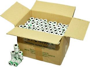 Supermax Thermal Paper/POS Machine Rolls 3 Inch- 78mm X 25 Mt 65 GSM (Pack Of 80 Rolls) Thermal Cash Register Paper
