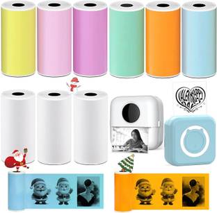 SWL Mini Printer Roll ,Non Sticky 6Colour+3White Refill Roll For Mini printers Thermal Cash Register Paper