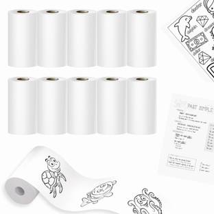 Prime Assure Thermal Paper Roll For Mini Printer, Camera, Credit Card Machines (Pack of 10) Thermal Cash Register Paper