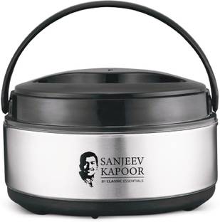 Sanjeev Kapoor by Classic Essentials Stainless Steel Insulated Hot Meal Serving Volga Thermoware Casserole