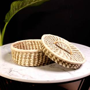www.dhokrahandicrafts.com Eco-Friendly Finesse: Multipupose Sebai Box Thermoware Casserole