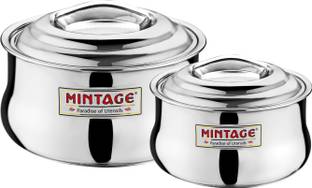 Mintage Symphony casserole set Pack of 2 Serve Casserole