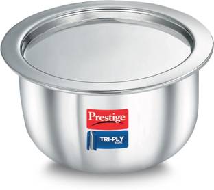 Prestige Tri-ply Tope -16 cm, 1.4 L Cook and Serve Casserole