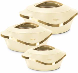MILTON Pearl Pack of 3 Thermoware Casserole Set