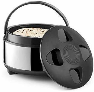 RANAHANNDICRAFT Stainless Steel Hot Pot casserole with Lid 3500ml Hot Meal Easy to Carry Handle Thermoware Casserole