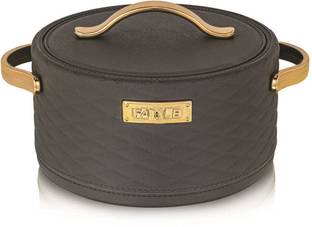 Flipkart SmartBuy Double Wall PU Insulated Hot Pot Inner Steel & Outer Plastic Premium Serve Casserole