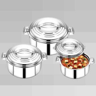 MITHALI Pack Of 3-64 Cookware Set