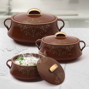 cello Midas Pack of 3 Thermoware Casserole Set