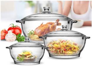 MultiZone Pack of 3 Thermoware Casserole Set