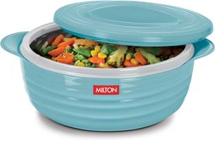 MILTON Aspire 1500 Inner Stainless Steel Casserole, 1180 ml, Blue Serve Casserole