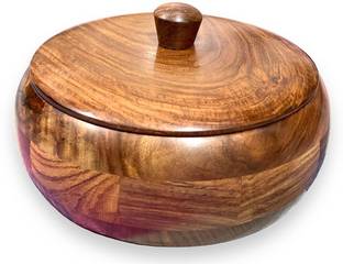 Kesha Spree Chapati Box Sheesham Matka Shape Serve Casserole