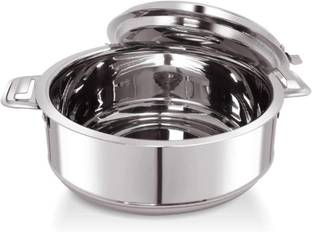 Flipkart SmartBuy Stainless Steel Solid Casserole - Set of 1, Silver (1500ML) Serve Casserole
