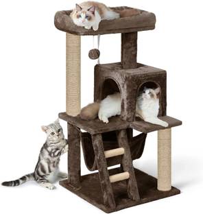 FURRLOVERS CLIMBING LADDER-85 Brown Free Standing Cat Tree
