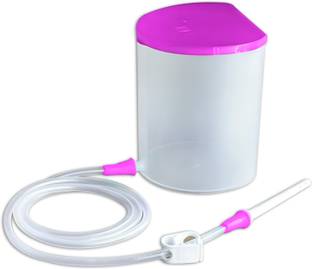 Jetflon Enema PVC can/Kit for Home use with user Manual with Capacity 600 ml Cathode Ray Tube