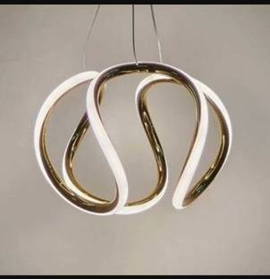 Shri Mahal Antiques Hanging Lamp 3 in 1 Light Modes (Wh/WW/NW) Profile Housing Metal Body SS 1 Pendant Lamp Ceiling Lamp