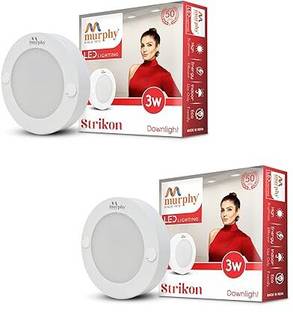 MURPHY LED 3W STRIKER SURFACE DOWN LIGHT(Cool White, Pack of 2) Ceiling Light Ceiling Lamp