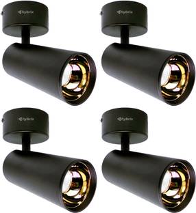 Hybrix LED Wall/Ceiling Spot Light (12 WATT)Rose Gold, Focus Light, WARM WHITE Light, 4 Ceiling Light Ceiling Lamp