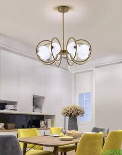 woke Modern 8 Light Globe Chandelier Gold Plating Ceiling Lamp Lighting Fixture Ceiling Light Ceiling Lamp
