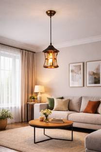 GENREE Vintage Lantern Style Pendant Lamp Ceiling Lamp