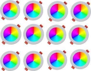 MNLight 10 watt Down light maxa modal multi colour 7-1 Dm-12 Ceiling Light Ceiling Lamp