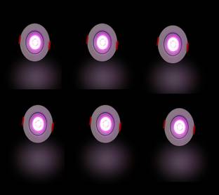 D'Mak 1W LED Spot Light COB BUTTON LED LIGHT IN Round Recessed Ceiling Lamp