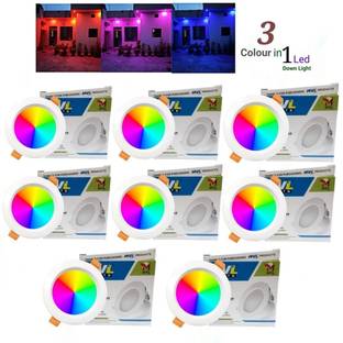 M.V.L 10 W Basic Round Plug & Play CFL Bulb