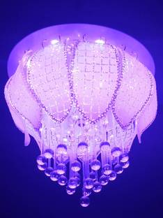 Shri Mahal Antiques 300mm WITH LED LIGHTJhhomar Lamp Ceiling Light For Living Room/Hall/Bed Chandelier Ceiling Lamp