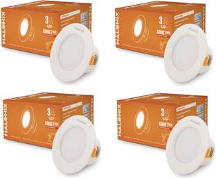 HALONIX 3W Round Kornet mini Recessed downlighter cutout 55mm Ceiling Light Ceiling Lamp