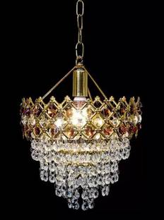 Prop It Up Hanging Lamp Golden Crystal Pendant Ceiling Led Light Decorative Chandelier-09 Chandelier Ceiling Lamp