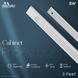 MURPHY 2 Feet LED Under Cabinet Lighting, 8W Profile Light : Warm White, Pack of 1 Spot Light Ceiling Lamp