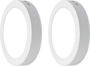 MVL MVL 15 Watt Round LED Ceiling Surface Panel Light (White, Pack of 2) Ceiling Light Ceiling Lamp