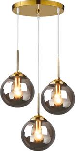 Twixle Golden Thali Ceiling Light Ceiling Lamp
