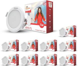 MURPHY LED 5W TRIMLESS Round (Cool White, Pack of 10) Recessed Ceiling Light Ceiling Lamp